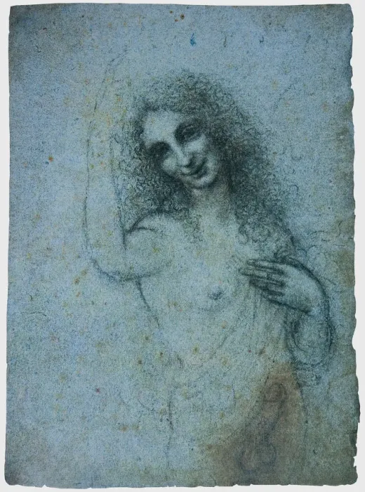 Framed Print : The Angel in the Flesh, ca 1514. Artist: Leonardo da Vinci (1452-1519) Framed Print : The Angel in the Flesh, ca 1514. Artist: Leonardo da Vinci (1452-1519)