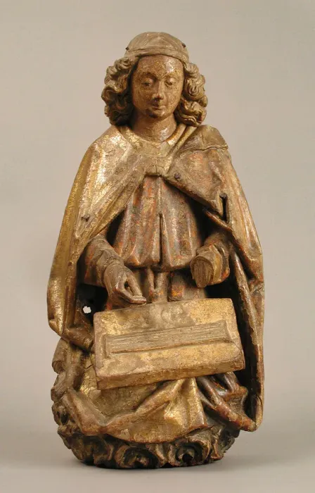 Framed Print : Angel, German, ca. 1460-80. Creator: Unknown Framed Print : Angel, German, ca. 1460-80. Creator: Unknown