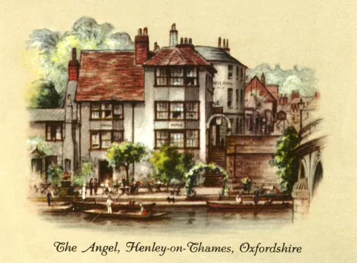 Framed Print : The Angel, Henley-on-Thames, Oxfordshire, 1936. Creator: Unknown Framed Print : The Angel, Henley-on-Thames, Oxfordshire, 1936. Creator: Unknown