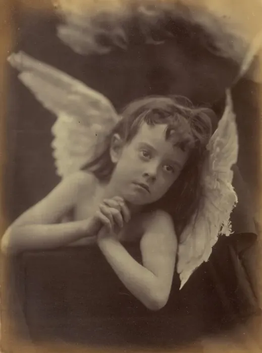 Framed Print : Angel of the Nativity, 1872. Creator: Julia Margaret Cameron Framed Print : Angel of the Nativity, 1872. Creator: Julia Margaret Cameron