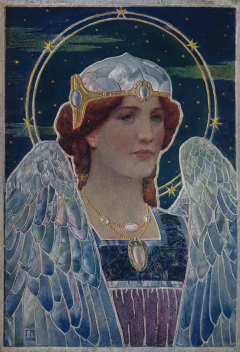 Framed Print : The Angel of Night, c1900. Artist: Frederick Marryat Framed Print : The Angel of Night, c1900. Artist: Frederick Marryat