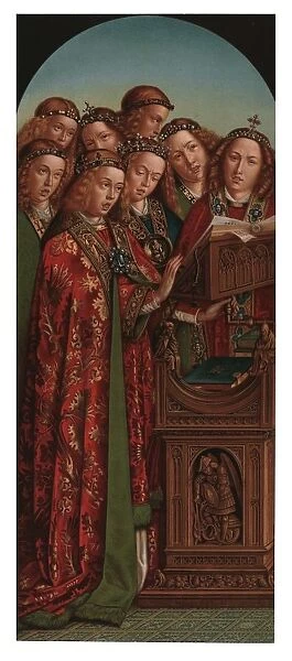 An angelic choir, (c1865). Creator: Christian Schultz