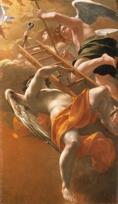 Framed Print : Angels Bearing the Instruments of the Passion, 1625-1626. Creator: Vouet; Simon (1590-1649) Framed Print : Angels Bearing the Instruments of the Passion, 1625-1626. Creator: Vouet; Simon (1590-1649)