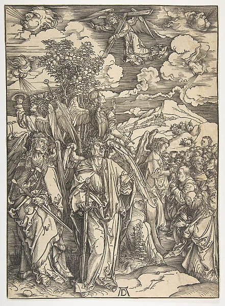 The Four Angels Holding the Winds, from The Apocalypse, German Edition, 1498, ca. 1498