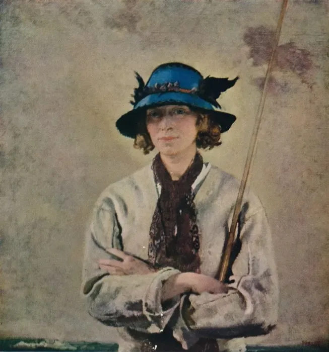 Framed Print : The Angler, c1912. Artist: William Newenham Montague Orpen Framed Print : The Angler, c1912. Artist: William Newenham Montague Orpen