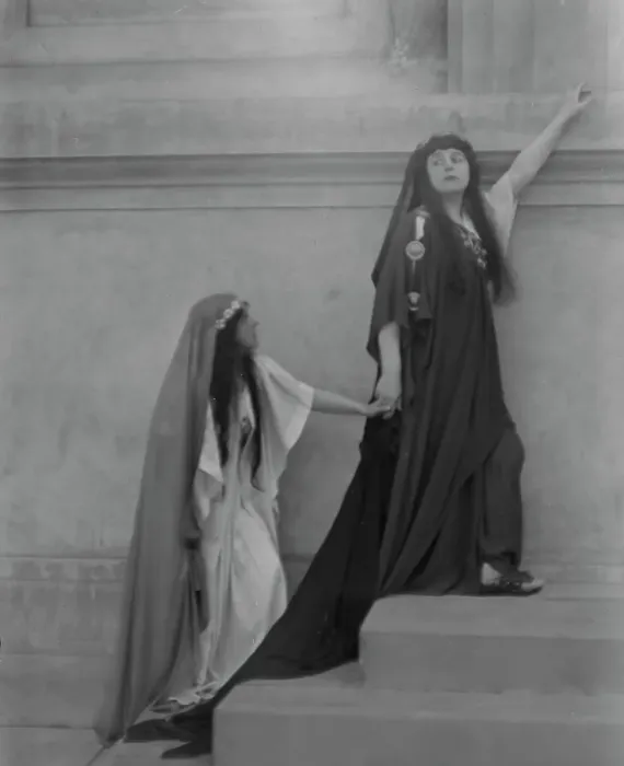 Framed Print : Anglin, Margaret, Miss, in a play, between 1910 and 1925. Creator: Arnold Genthe Framed Print : Anglin, Margaret, Miss, in a play, between 1910 and 1925. Creator: Arnold Genthe