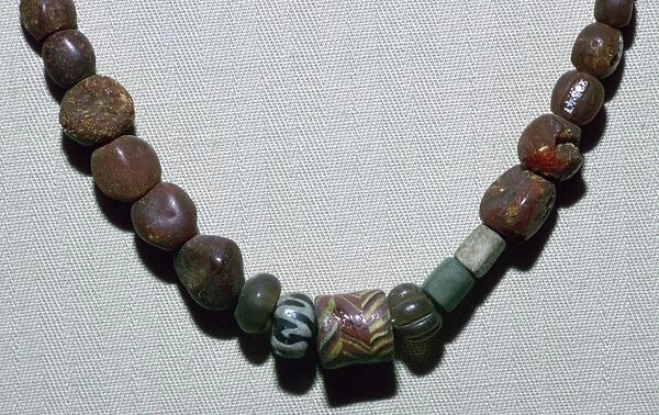 Anglo-Saxon glass necklace, 5th century