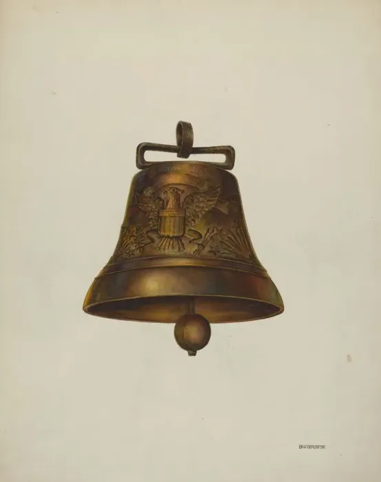 Framed Print : Animal Bell, 1938. Creator: Gerald Transpota Framed Print : Animal Bell, 1938. Creator: Gerald Transpota