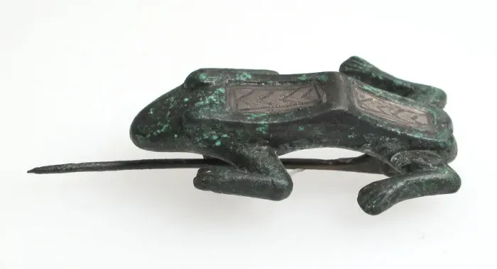 Framed Print : Animal-Shaped Brooch, Late Roman, 2nd-4th century. Creator: Unknown Framed Print : Animal-Shaped Brooch, Late Roman, 2nd-4th century. Creator: Unknown