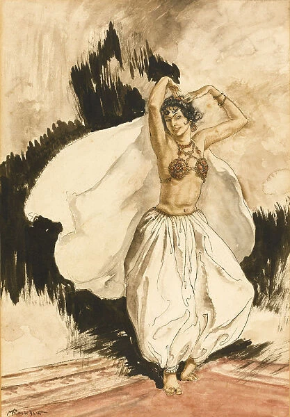 Anitras Dance. Illustration for Peer Gynt by Henrik Ibsen. Artist: Rackham, Arthur (1867-1939)