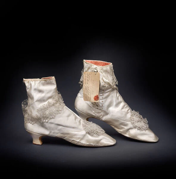 Ankle boots of Empress Elisabeth of Austria, c. 1880