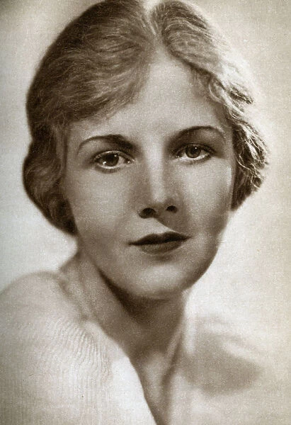 Ann Harding, American actress, 1933