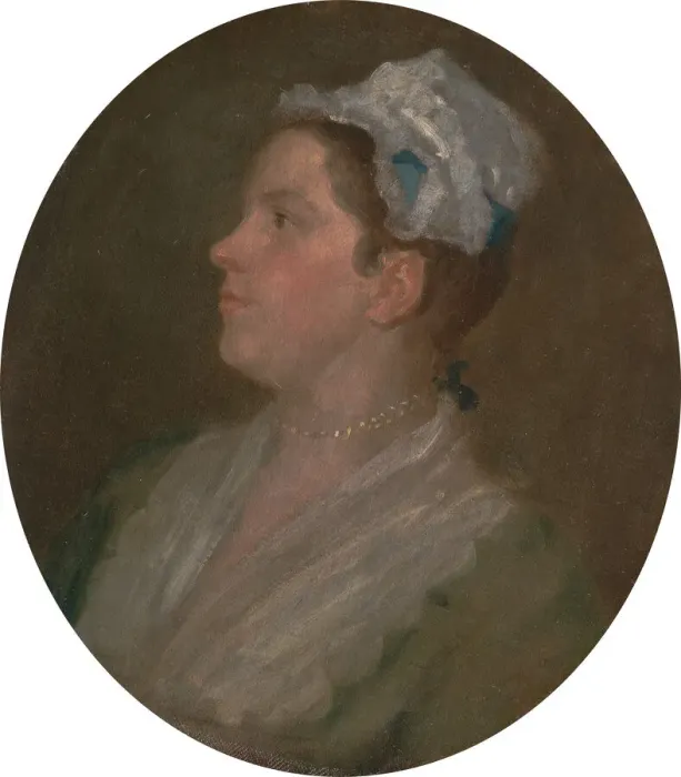 Framed Print : Ann Hogarth, ca. 1740. Creator: William Hogarth Framed Print : Ann Hogarth, ca. 1740. Creator: William Hogarth