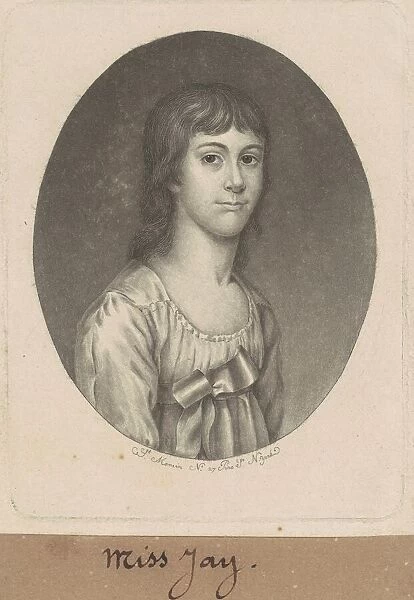 Ann Jay, 1797. Creator: Charles Balthazar Julien Fevret de Saint-Memin