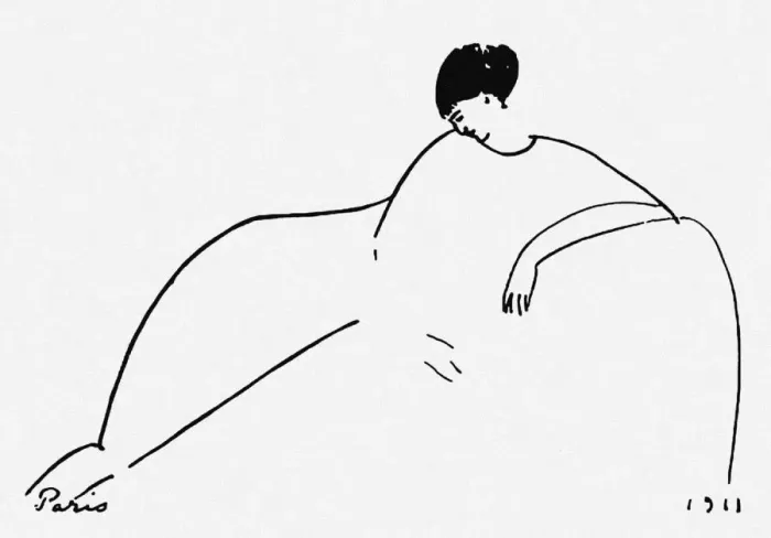 Framed Print : Anna Akhmatova, 1911. Artist: Modigliani, Amedeo (1884-1920) Framed Print : Anna Akhmatova, 1911. Artist: Modigliani, Amedeo (1884-1920)