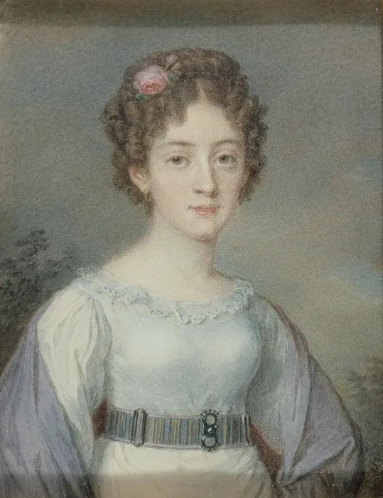Framed Print : Anna Carolina Willman. Creator: Lorentz Svensson Sparrgren