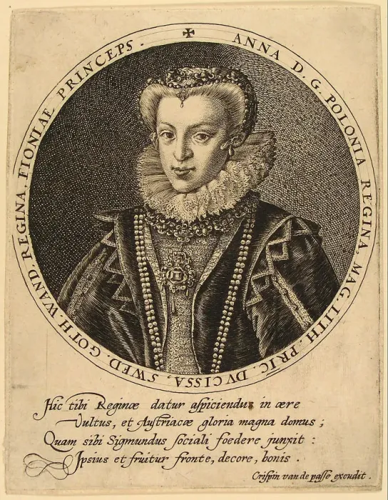 Framed Print : Anna Catherine Constance Vasa of Poland (1619-1651). Artist: Passe, Crispijn van de, the Elder (1564-1637) Framed Print : Anna Catherine Constance Vasa of Poland (1619-1651). Artist: Passe, Crispijn van de, the Elder (1564-1637)