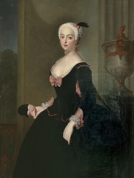 Anna Elisabeth von der Schulenburg, early-mid 18th century. Creator: Antoine Pesne