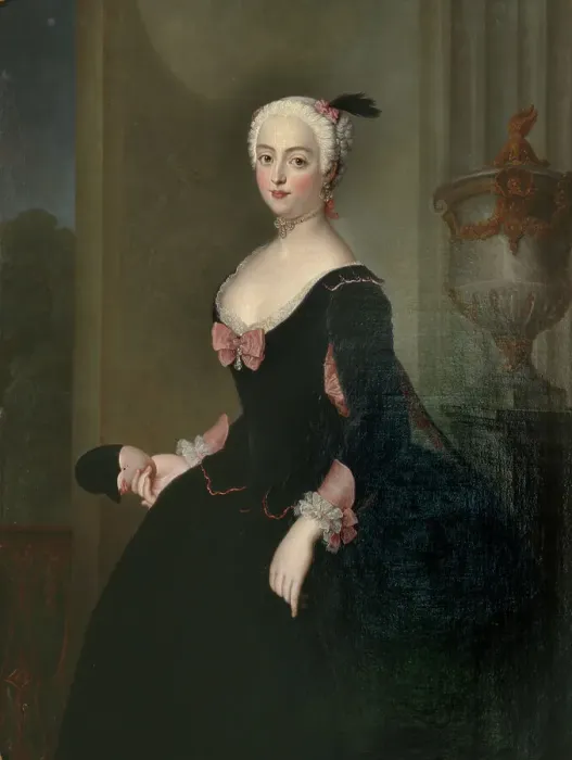 Framed Print : Anna Elisabeth von der Schulenburg, early-mid 18th century. Creator: Antoine Pesne Framed Print : Anna Elisabeth von der Schulenburg, early-mid 18th century. Creator: Antoine Pesne