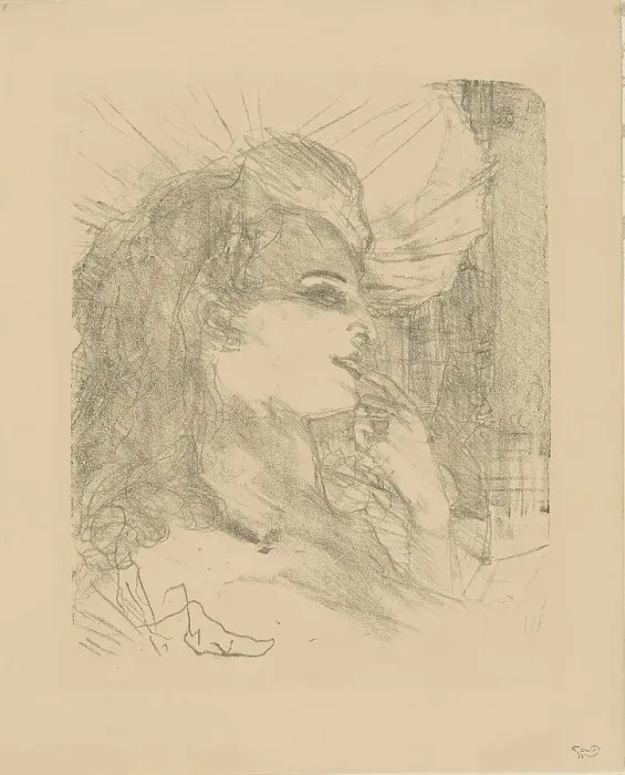Framed Print : Anna Held (1873-1918), c. 1898. Creator: Toulouse-Lautrec, Henri, de (1864-1901) Framed Print : Anna Held (1873-1918), c. 1898. Creator: Toulouse-Lautrec, Henri, de (1864-1901)