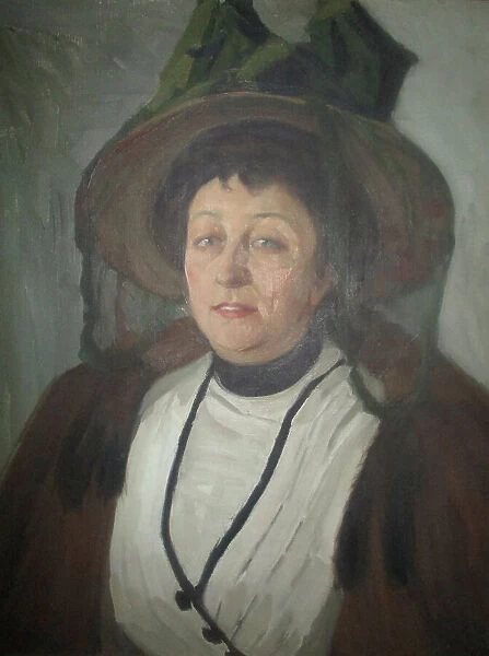 Anna Hofman-Uddgren (1868-1947), late 19th-early 20th century. Creator: Aron Gerle