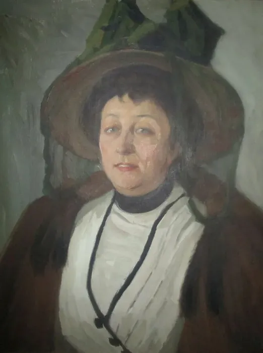 Framed Print : Anna Hofman-Uddgren (1868-1947), late 19th-early 20th century. Creator: Aron Gerle Framed Print : Anna Hofman-Uddgren (1868-1947), late 19th-early 20th century. Creator: Aron Gerle