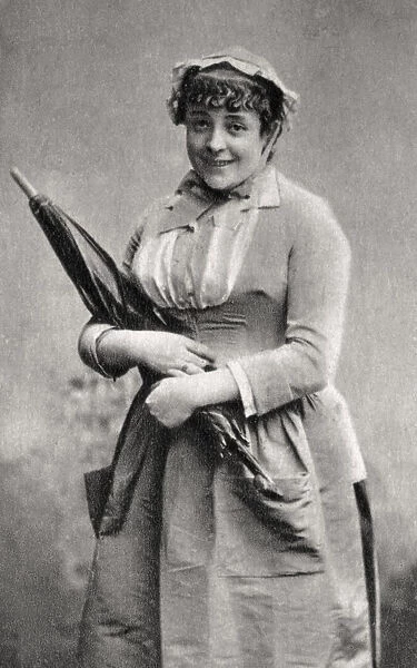 Anna Judic, French comic actress, 1875