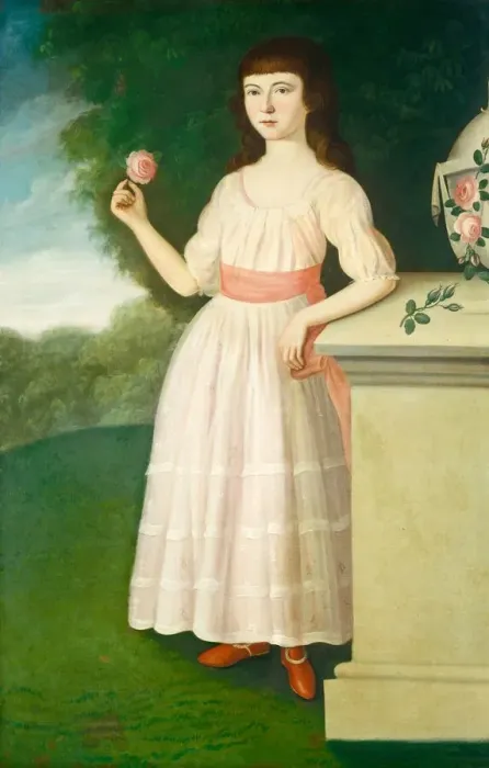 Framed Print : Anna Maria Cumpston, c. 1790. Creator: Charles Peale Polk