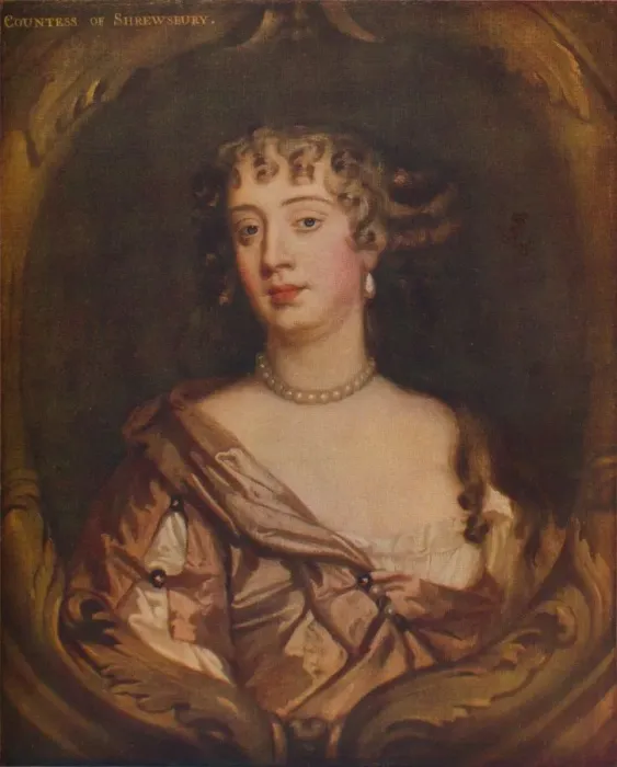 Framed Print : Anna Maria Talbot Countess of Shrewsbury, c1670. Artist: Peter Lely Framed Print : Anna Maria Talbot Countess of Shrewsbury, c1670. Artist: Peter Lely