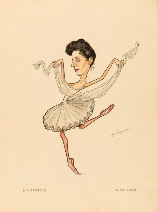 Framed Print : Anna Pavlova, 1902-1905 Framed Print : Anna Pavlova, 1902-1905