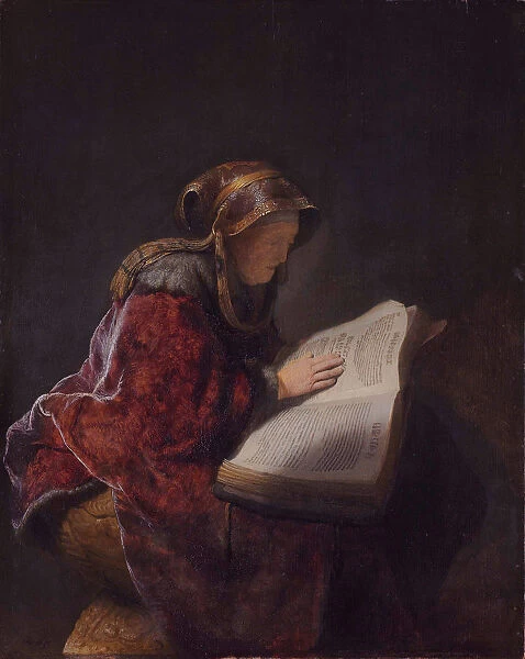 Anna the Prophetess, 1631. Artist: Rembrandt van Rhijn (1606-1669)