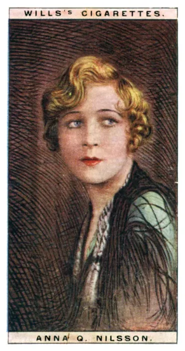 Framed Print : Anna Quirentia Nilsson (1888-1974), Swedish-born American actress, 1928. Artist: WD & HO Wills Framed Print : Anna Quirentia Nilsson (1888-1974), Swedish-born American actress, 1928. Artist: WD & HO Wills