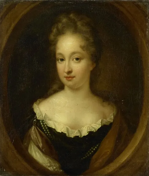 Framed Print : Anna van Citters (1664-94), Daughter of Aernout van Citters and Josina Parduyn, 1690-1694. Creator: Simon Dubois Framed Print : Anna van Citters (1664-94), Daughter of Aernout van Citters and Josina Parduyn, 1690-1694. Creator: Simon Dubois