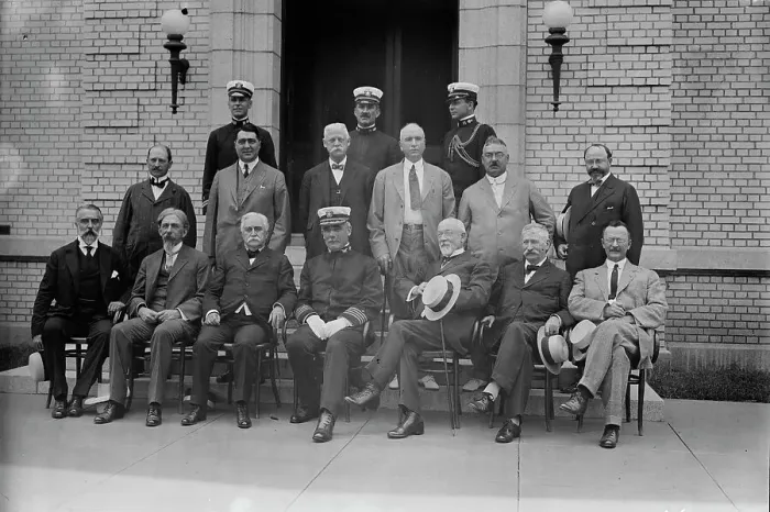 Framed Print : Annapolis - Board of Visitors, 1913. Creators: Bain News Service, George Graham Bain Framed Print : Annapolis - Board of Visitors, 1913. Creators: Bain News Service, George Graham Bain