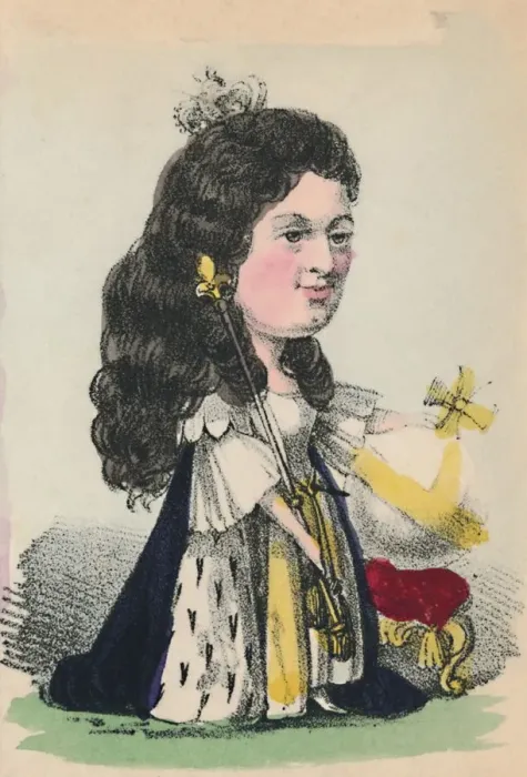 Framed Print : Anne, 1856. Artist: Alfred Crowquill Framed Print : Anne, 1856. Artist: Alfred Crowquill
