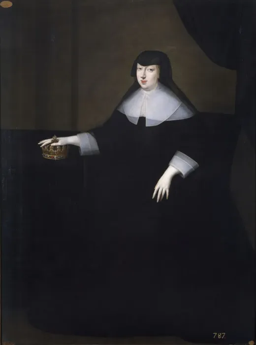 Framed Print : Anne of Austria (1601-1666), 17th century. Artist: Anonymous Framed Print : Anne of Austria (1601-1666), 17th century. Artist: Anonymous