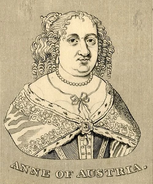 Anne of Austria, (1601-1666), 1830. Creator: Unknown