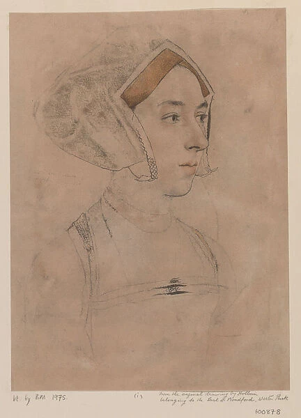 Anne Boleyn. Artist: Holbein, Hans, (Circle of)