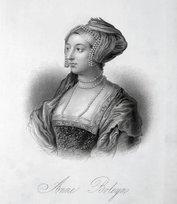 Framed Print : Anne Boleyn, c1530, (1834-1837). Creator: Samuel Freeman Framed Print : Anne Boleyn, c1530, (1834-1837). Creator: Samuel Freeman