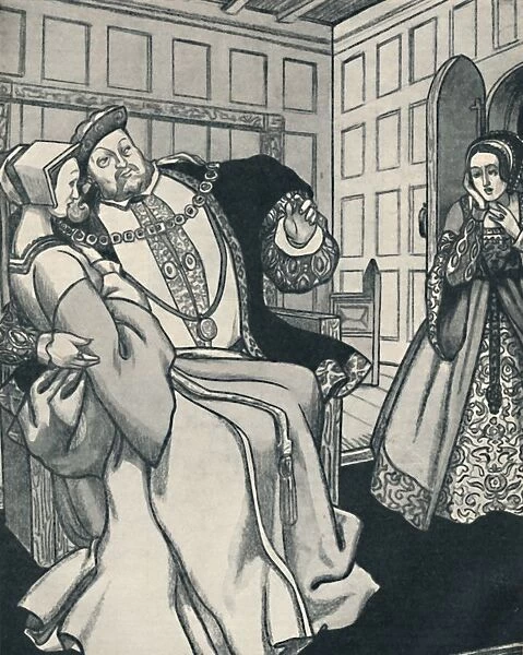 Anne Boleyn Receives a Great Shock, c1934