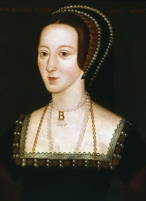 Framed Print : Anne Boleyn, second wife of Henry VIII, c1520-1536 Framed Print : Anne Boleyn, second wife of Henry VIII, c1520-1536