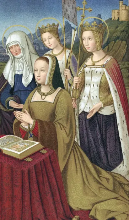 Framed Print : Anne of Brittany (1476-1514), Duchess of Brittany and Queen of France Framed Print : Anne of Brittany (1476-1514), Duchess of Brittany and Queen of France
