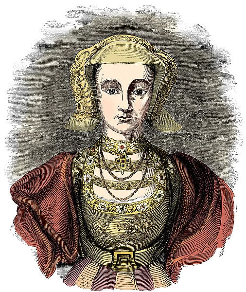 Anne of Cleves (1515-1557), fourth wife of Henry VIII of England, 19th century