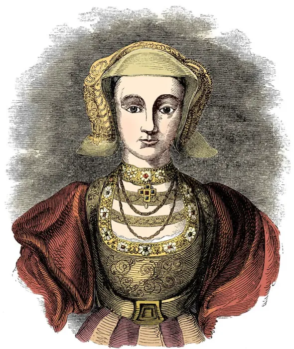 Framed Print : Anne of Cleves (1515-1557), fourth wife of Henry VIII of England, 19th century Framed Print : Anne of Cleves (1515-1557), fourth wife of Henry VIII of England, 19th century