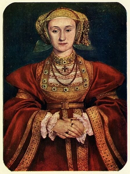 Anne of Cleves, 1539, (1909). Artist: Hans Holbein the Younger