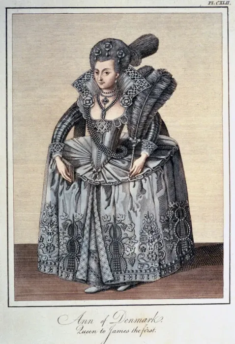 Framed Print : Anne of Denmark, wife of James I of England, (1799) Framed Print : Anne of Denmark, wife of James I of England, (1799)