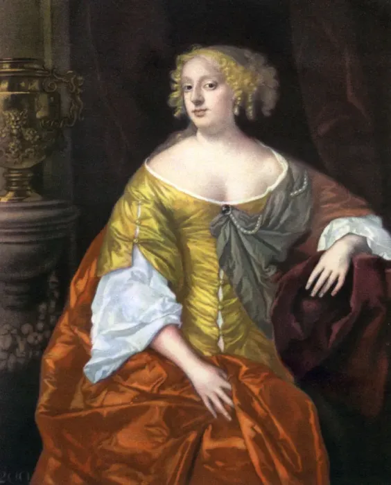 Framed Print : Anne Digby, Countess of Sutherland, c1660s. Artist: Peter Lely Framed Print : Anne Digby, Countess of Sutherland, c1660s. Artist: Peter Lely