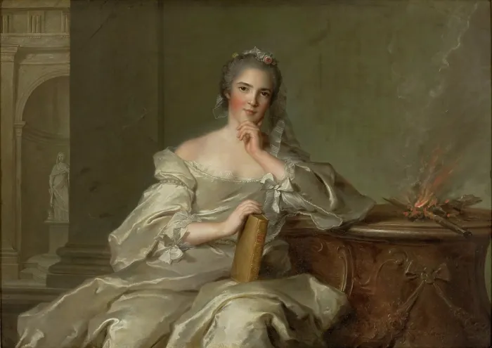 Framed Print : Anne Henriette of France (1727-1752) - The Fire, 1751. Creator: Nattier, Jean-Marc (1685-1766) Framed Print : Anne Henriette of France (1727-1752) - The Fire, 1751. Creator: Nattier, Jean-Marc (1685-1766)