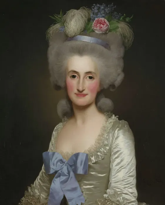 Framed Print : Anne Jacqueline Sophie de Malartie, 1781. Creator: Alexander Roslin Framed Print : Anne Jacqueline Sophie de Malartie, 1781. Creator: Alexander Roslin