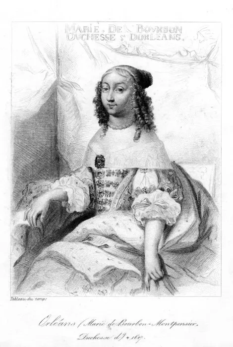 Framed Print : Anne Marie Louise d Orleans, duchesse de Montpensier Framed Print : Anne Marie Louise d Orleans, duchesse de Montpensier